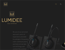 Tablet Screenshot of lumidee.com