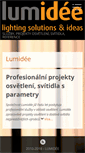 Mobile Screenshot of lumidee.cz